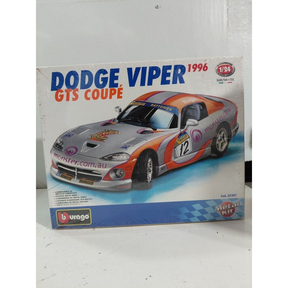 NIP Bburago 5631 1:24 DieCast Infineon Andretti Porsche 911 GT3 Cup Race Car Kit